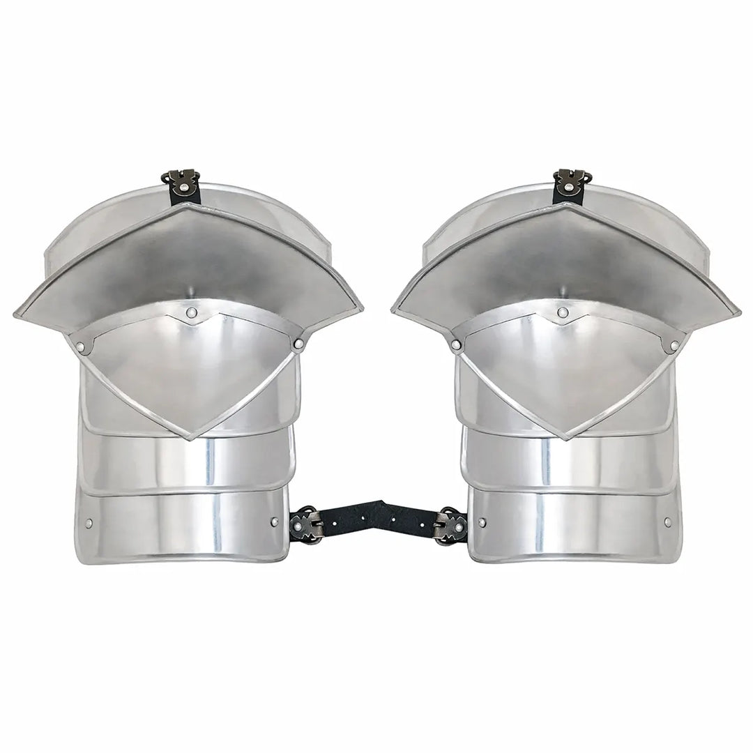 Medieval Pauldrons With Guard Break