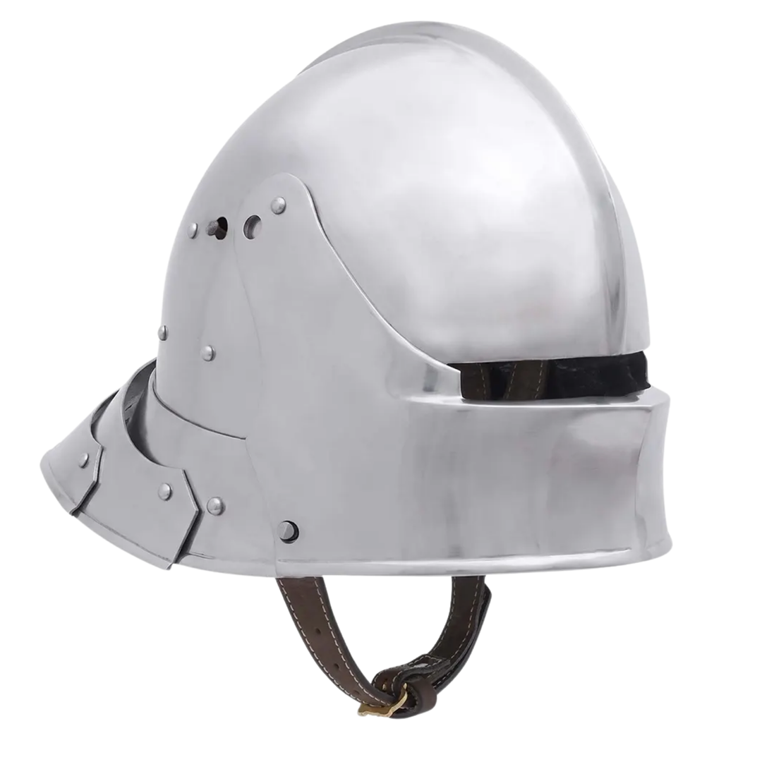 15th Century German Sallet Helmet with Visor