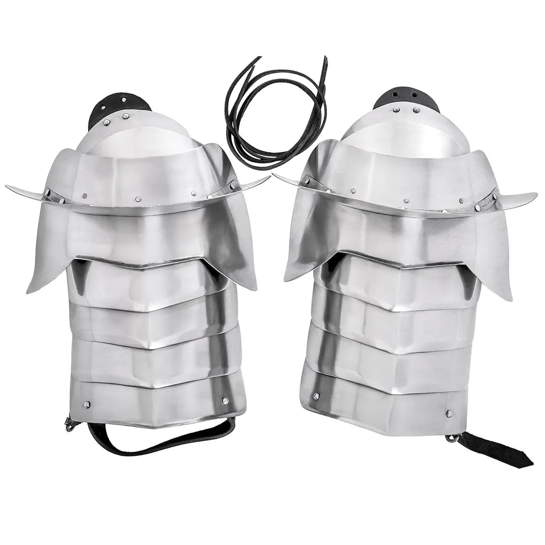Medieval Fantasy Pauldrons with Guard Break