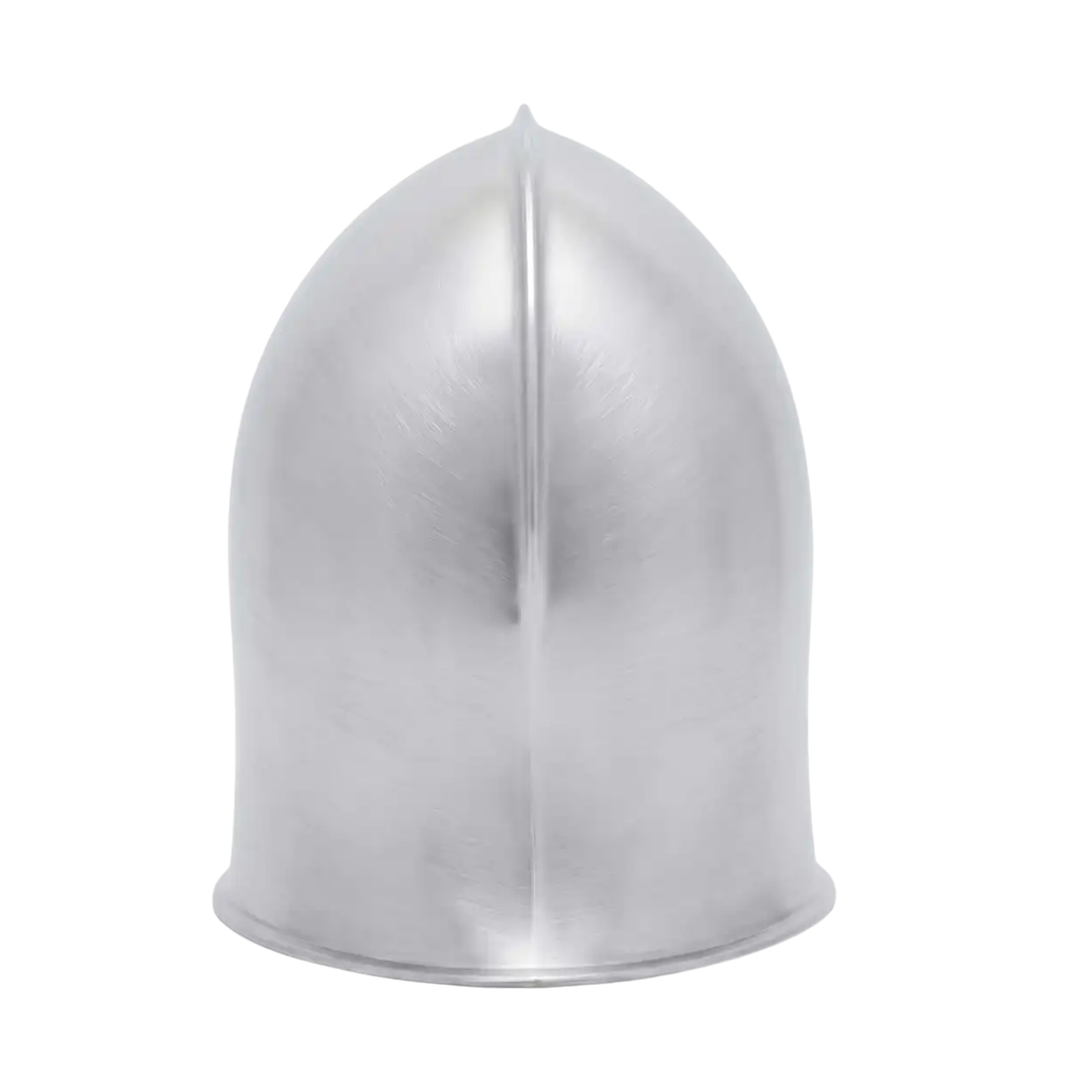 Steel 15th Century Italian Barbute T Face Opening