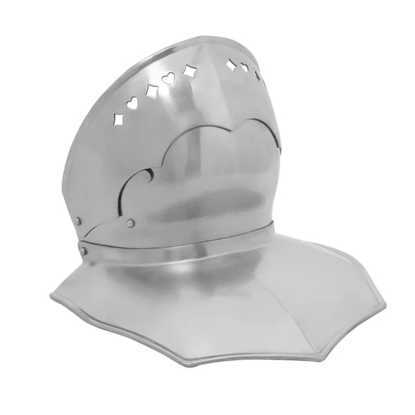 Gorget with Bevor and Openwork Decoration