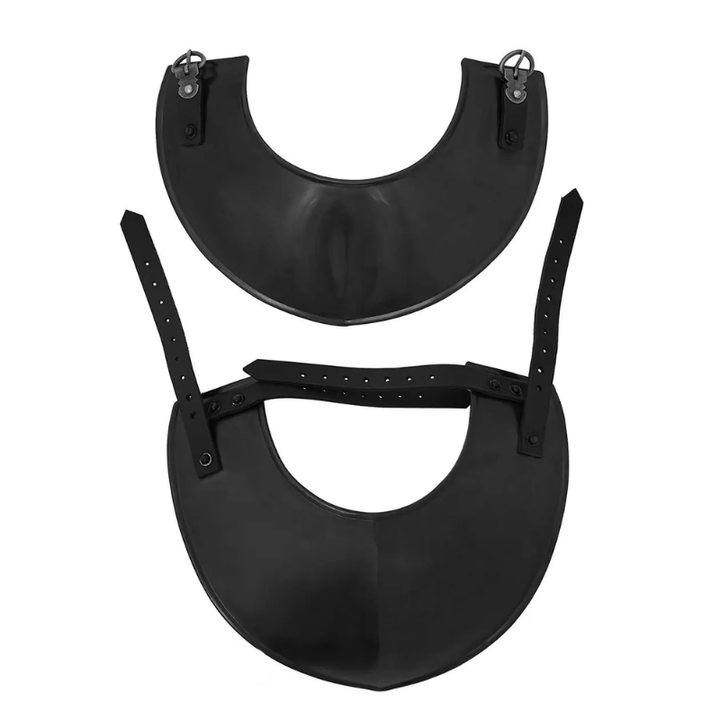Two Piece Gorget with Middle Ridge