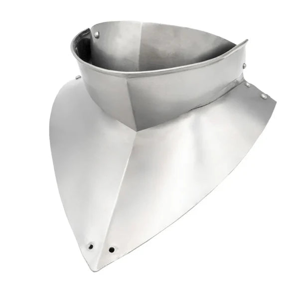 15th Century 2 Piece Gorget with Bevor and Middle Ridge