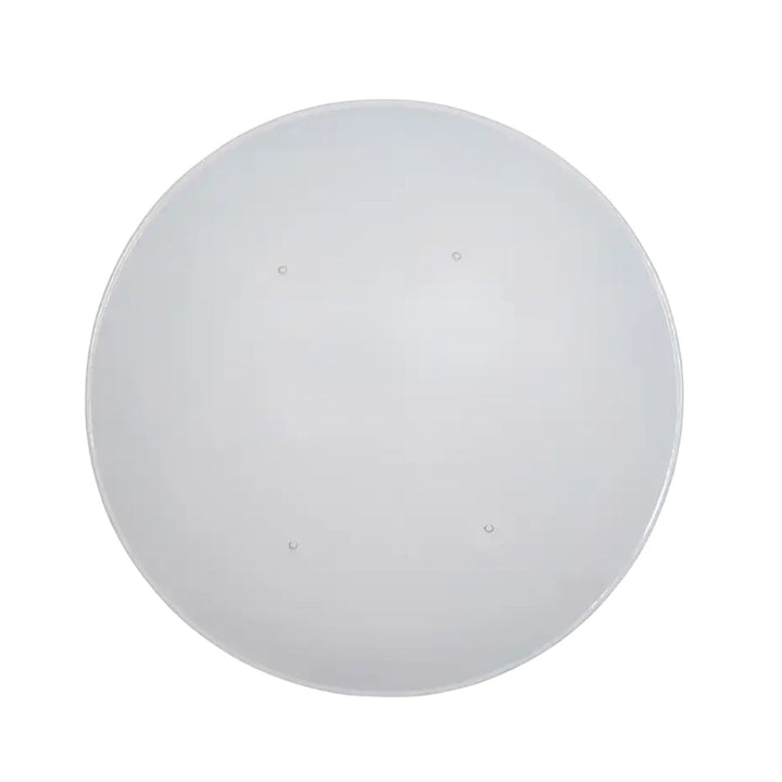 Steel Round Shield 22 in - White
