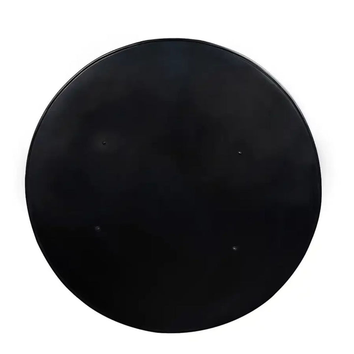 Steel Round Shield 22 in - Black
